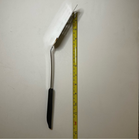 Vintage EKCO USA Chromium Plated Carousel Blue Dutch Tulip Cooking Utensils Set - Picture 8 of 16